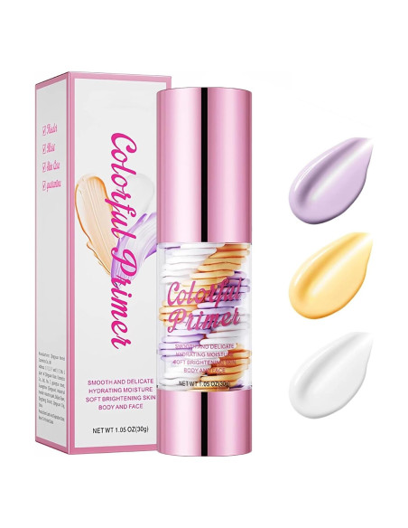 Primer Hidratante 3 en 1 Miniling para Maquillaje 81g Primer Hidratante 3 en 1 Miniling para Maquillaje 81g
