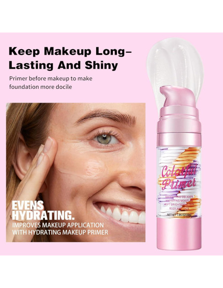 Primer Hidratante 3 en 1 Miniling para Maquillaje 81g Primer Hidratante 3 en 1 Miniling para Maquillaje 81g