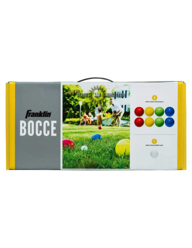 Conjunto de Pelotas de Bocce Franklin Sports - 8 Pelotas + Pallino