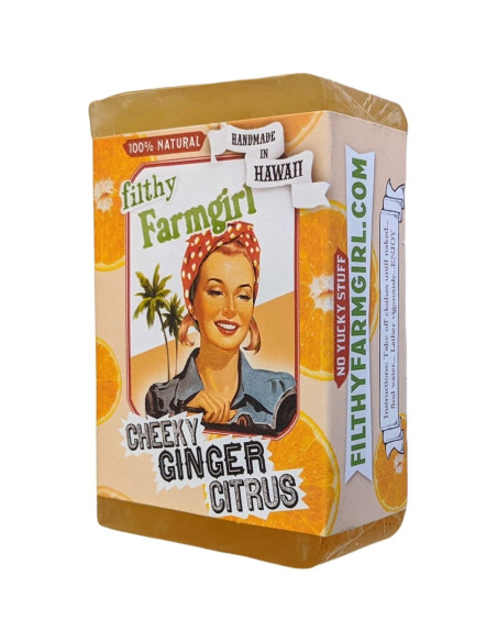 Jabón de Barra Natural Filthy Farmgirl 142g Jengibre Cítrico Jabón de Barra Natural Filthy Farmgirl 142g Jengibre Cítrico