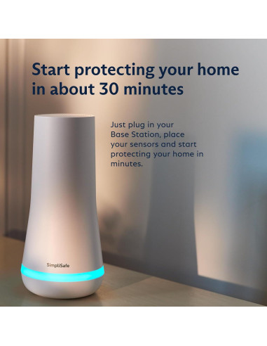 Sistema de Seguridad Inalámbrico SimpliSafe 10 Piezas HD 1080p