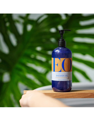Gel de Ducha EO 2x16 Oz Flor de Naranja y Vainilla Orgánico