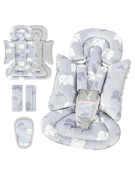 Soporte de Cabeza para Silla de Auto TANOFAR Elefante 0-9 meses Soporte de Cabeza para Silla de Auto TANOFAR Elefante 0-9 meses