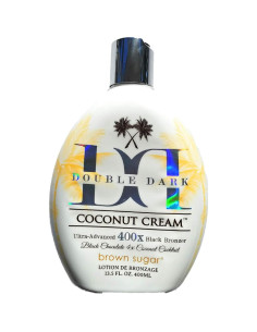 Crema Bronceadora Doble Oscura Chocolate Negro 400X 382.7g 2