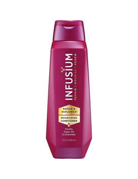 Acondicionador Nutritivo Infusium 400 ml con Queratina y Argán Acondicionador Nutritivo Infusium 400 ml con Queratina y Argán