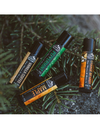 Set de Balsamos Labiales Rocky Mountain - 4 Aromas - 40g