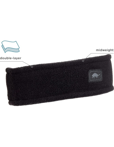 Diadema de Doble Capa Turtle Fur Chelonia 150 Negra