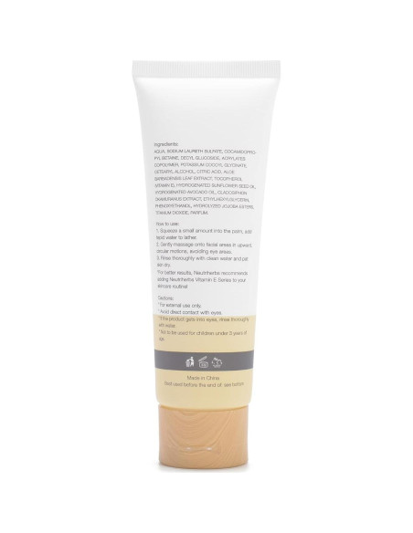 Limpiador Facial Neutriherbs Vitamina E 130g Suave para Piel Limpiador Facial Neutriherbs Vitamina E 130g Suave para Piel