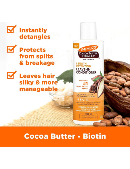 Acondicionador Sin Enjuague Palmer's Manteca de Cacao 240ml Acondicionador Sin Enjuague Palmer's Manteca de Cacao 240ml
