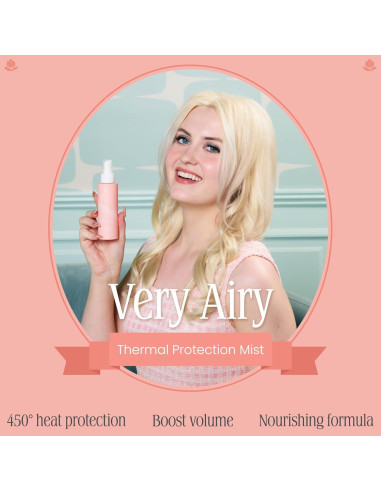 Spray Protector de Calor VOLOOM Muy Aireoso 149g