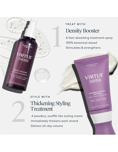 Spray Aumento Densidad Cabello Virtue Flourish 118 ml