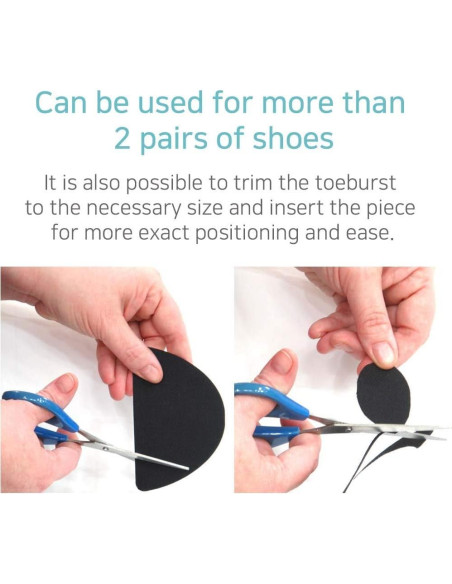 Inserto para Prevención de Agujeros en Zapatos Shoefix Blanco Inserto para Prevención de Agujeros en Zapatos Shoefix Blanco