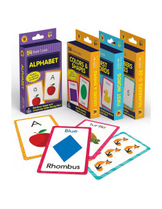 Tarjetas Flash de Aprendizaje Temprano Carson Dellosa 216 Piezas
