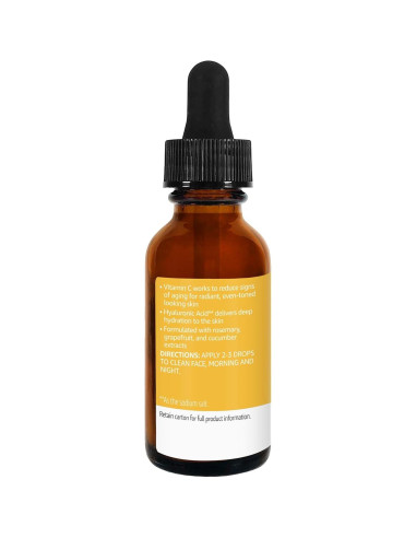 Suero de Vitamina C Iluminador Amazon Basics 29.57 ml