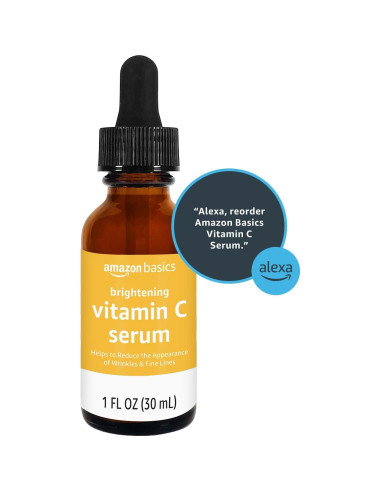 Suero de Vitamina C Iluminador Amazon Basics 29.57 ml