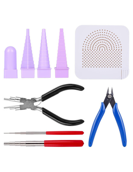 Kit de Herramientas de Joyería GJ FAFA 9 PZS para Envoltura de Alambre Kit de Herramientas de Joyería GJ FAFA 9 PZS para Envoltura de Alambre