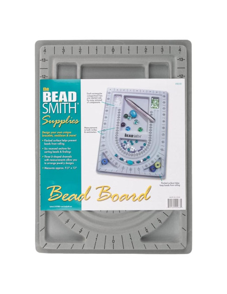 Tablero de joyería Craft County gris 24.1x33 cm 3 canales U Tablero de joyería Craft County gris 24.1x33 cm 3 canales U