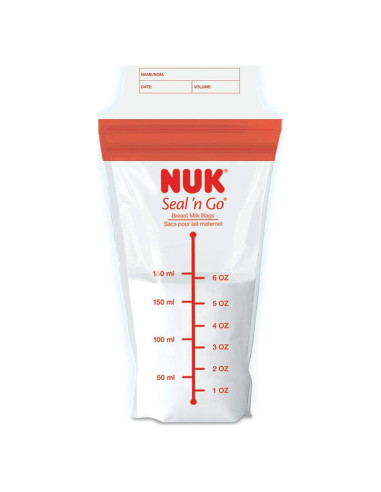 Bolsas de Almacenamiento de Leche Materna NUK 100 Unidades