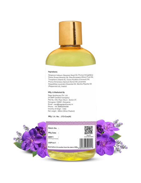 Aceite de Masaje Corporal Sage Apothecary 300 ml - Lavanda y Menta Aceite de Masaje Corporal Sage Apothecary 300 ml - Lavanda y Menta