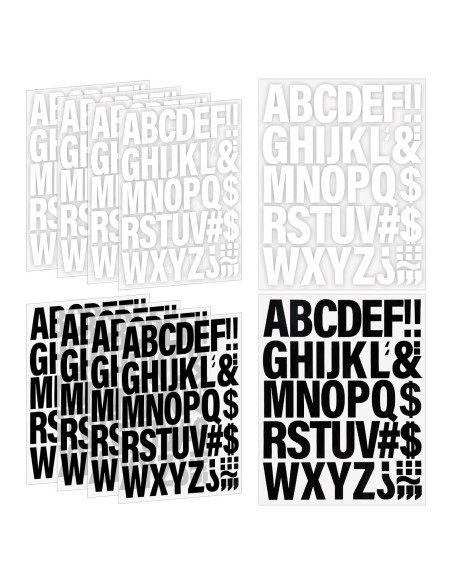 Juego de Letras Termoadhesivas Motroce 440 Piezas PU Juego de Letras Termoadhesivas Motroce 440 Piezas PU