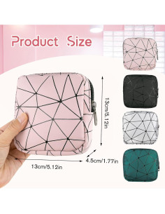 Bolsas de Almacenamiento de Toallas Sanitarias 4 Pcs PU 2
