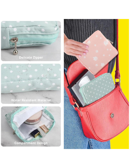 Bolsas de Almacenamiento para Toallas Sanitarias Abeillo 3Pcs Bolsas de Almacenamiento para Toallas Sanitarias Abeillo 3Pcs