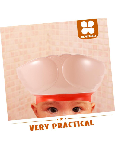 Gorro de Ducha Ajustable Ipetboom para Niños - Multicolor