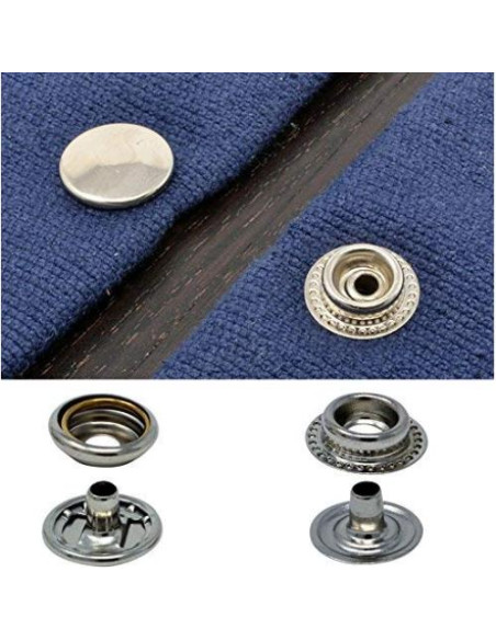 Kit de Botones a Presión HuBB Hardware - 101 Piezas Kit de Botones a Presión HuBB Hardware - 101 Piezas