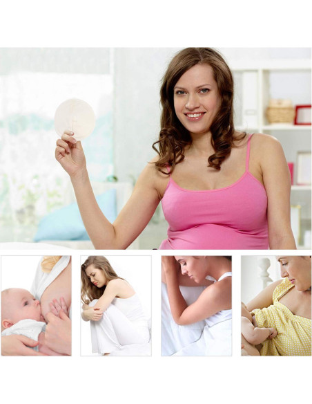 Almohadillas de Lactancia Lavables Phogary 12 Piezas Bambú Almohadillas de Lactancia Lavables Phogary 12 Piezas Bambú