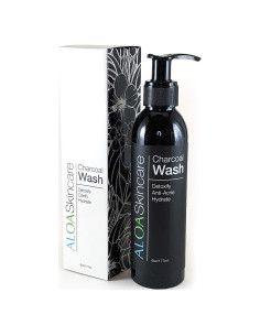 Limpiador Facial ALOA Carbón Activado 200ml con Vitamina C