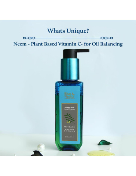Limpiador Facial Blue Nectar 100 ml con Vitamina C y Neem Limpiador Facial Blue Nectar 100 ml con Vitamina C y Neem