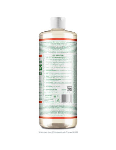 Dr. Bronner's Sal Suds Limpiador Biodegradable 1L Multiusos