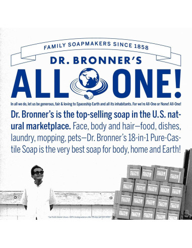 Dr. Bronner's Sal Suds Limpiador Biodegradable 1L Multiusos