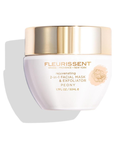 Máscara Facial Exfoliante 2-en-1 Fleurissent 50 mL Natural