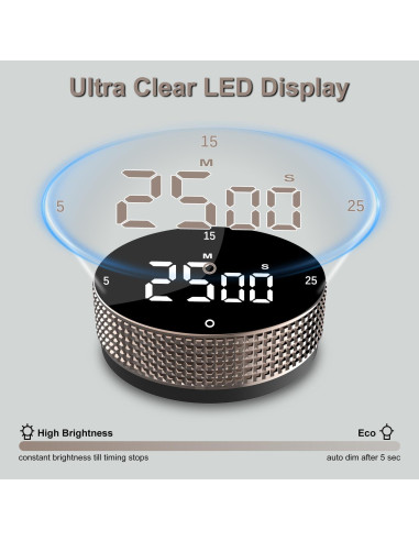 Temporizador de Cocina Digital Conree JW-3102-03 LED 99 Min