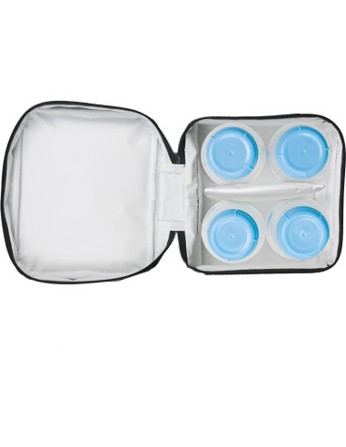 Cooler Congelable PackIt para Leche Materna 5oz Leopardo Gris