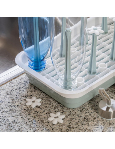 Secador de Botellas L-WASH Grande Plegable para Vasos y Bebés