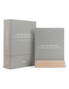 Tarjetas de Afirmaciones y Versículos Bíblicos Yesha - 52 Tarjetas Diarias con Soporte de Madera