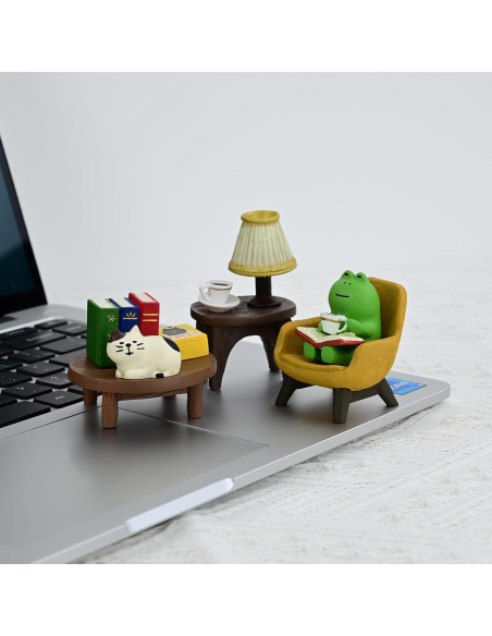 Estatuillas de Ranas en Miniatura Refintural - 7 Piezas Decorativas Estatuillas de Ranas en Miniatura Refintural - 7 Piezas Decorativas