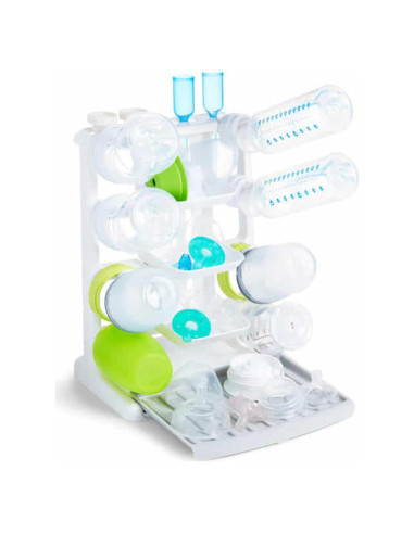 Soporte Secado Vertical Munchkin Tidy Dry para Biberones Blanco