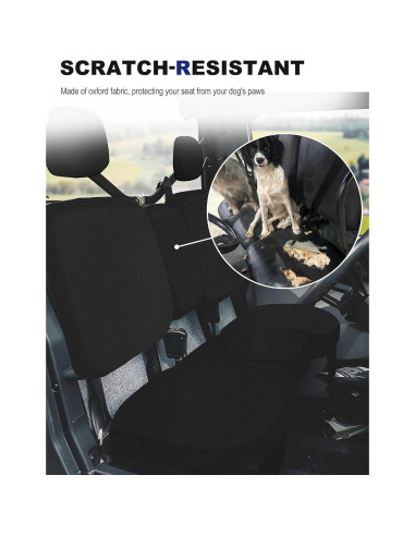 Cubierta de Asiento UTV ZIDIYORUO Negra para Can Am Defender 2016-2025