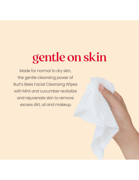 Toallitas Faciales Refrescantes Burt's Bees 30 Unidades Toallitas Faciales Refrescantes Burt's Bees 30 Unidades