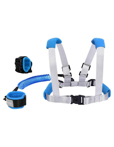 Correa Antipérdida para Niños Blisstime Azul 2 en 1 230g