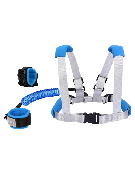Correa Antipérdida para Niños Blisstime Azul 2 en 1 230g Correa Antipérdida para Niños Blisstime Azul 2 en 1 230g