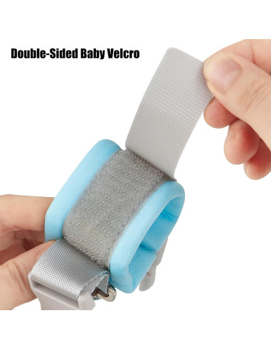 Enlace de Muñeca Antipérdida PandaEar - Arnés Ajustable Azul