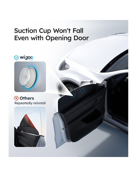 Cortinas de Ventana Lateral Wigoo 7PCS para Tesla Modelo Y 2025 Cortinas de Ventana Lateral Wigoo 7PCS para Tesla Modelo Y 2025