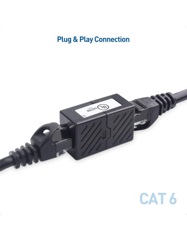 Acoplador Ethernet RJ45 Hembra a Hembra Cat 6 Cable Matters 2-Pack
