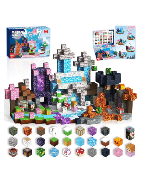 Bloques Magnéticos ToyUnited 150PCS Construcción STEM 4-8 años Bloques Magnéticos ToyUnited 150PCS Construcción STEM 4-8 años