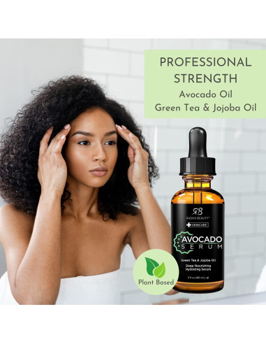 Suero Facial Hidratante Radha Beauty 60ml Aguacate Ácido Hialurónico