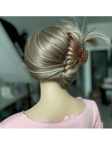 Pinzas para el cabello FAELBATY - Gelatina 4 colores, 13 cm